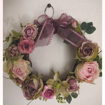 シックなローズリース