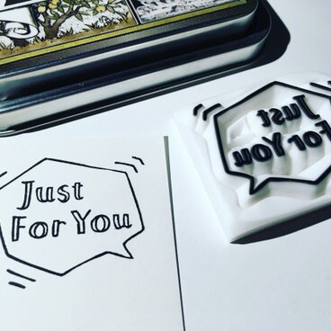 just for you＊消しゴムはんこ＊
