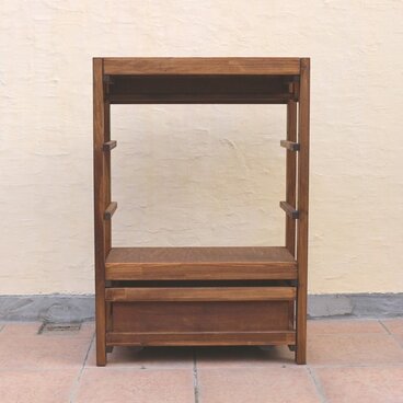 なんでもハンガーラック　チーク色