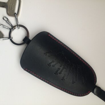 黒色 キーケース