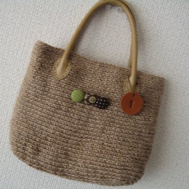 麻ひも手提げBag