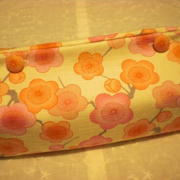 ご予約品　ティッシュカバー　もも色