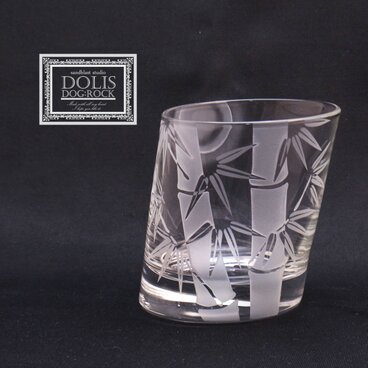 「竹月夜」　フリーグラス