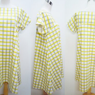 チェックなワンピース
