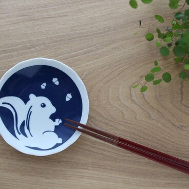 どうぶつの小皿（豆皿）　りす