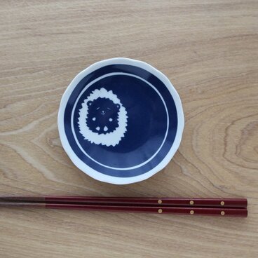 どうぶつの小皿（豆皿）　ハリネズミ