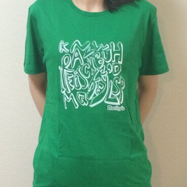 【Rocky's?】Rocky's オリジナルTシャツ グリーン