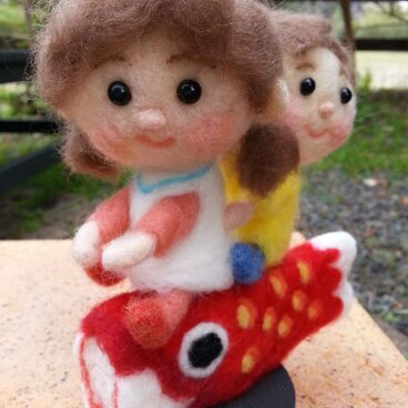 鯉のぼり姫&太郎