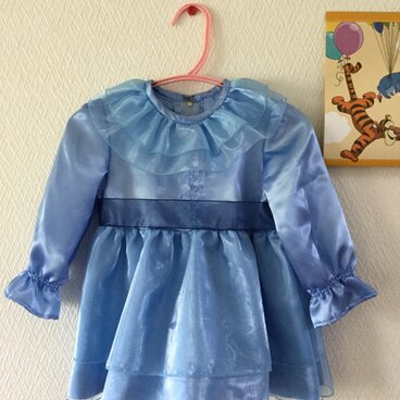 1〜2歳用ブルーのドレス