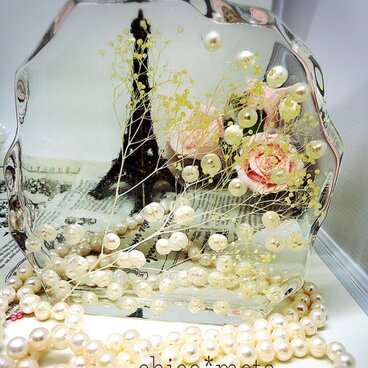 Wrapped in friendly pearl of wind 真珠の優しい風につつまれて