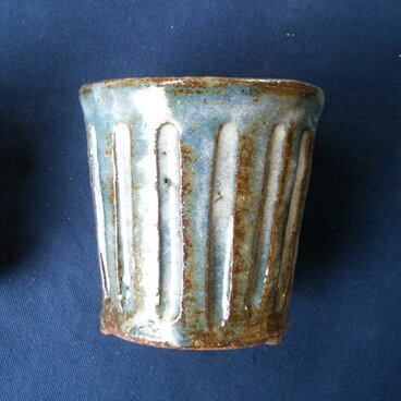 青　　鎬盃・湯呑み　①