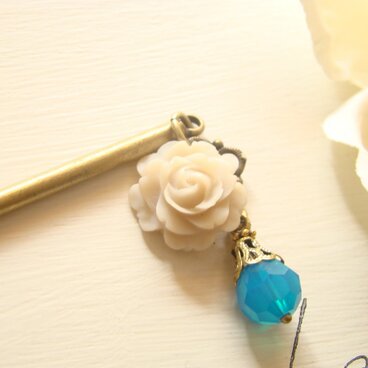 青空の雫　簪（かんざし）