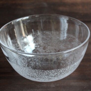 小さな泡のボウル　ハーフ　大きめ