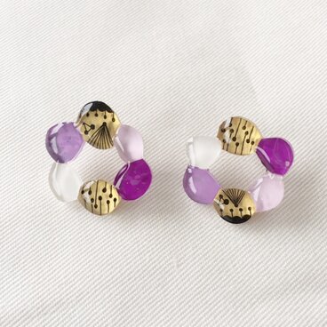 pierce▶︎カラフル輪っか