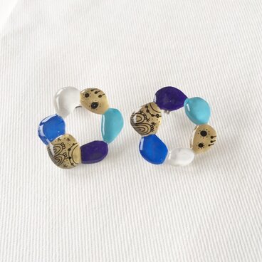 pierce▶︎カラフル輪っか