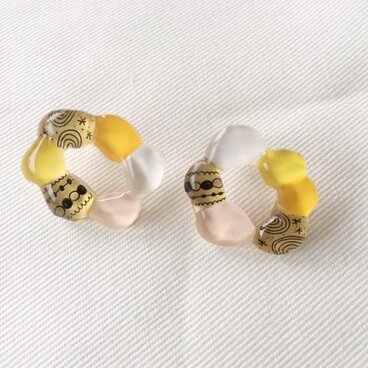 pierce▶︎カラフル輪っか