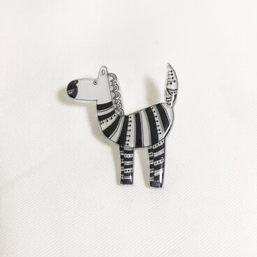 brooch▶︎シマウマ