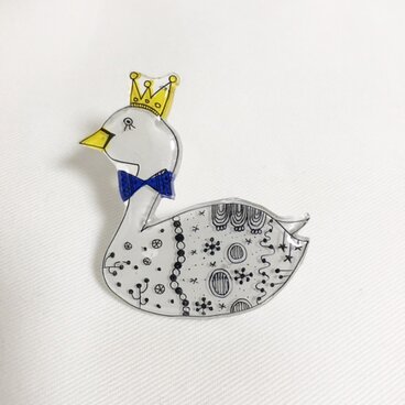 brooch▶︎スワン