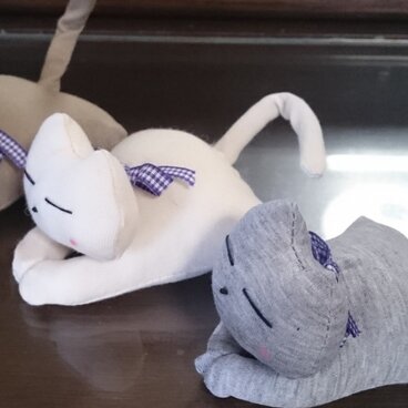 ねこさんクリップ☆　3匹セット