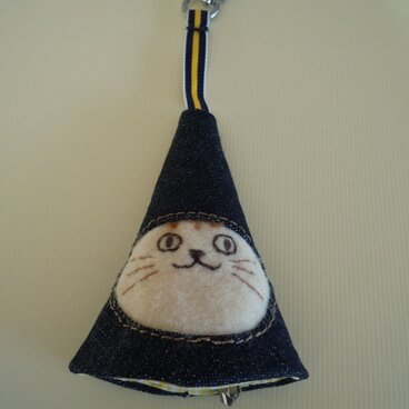 茶トラ　キーホルダー