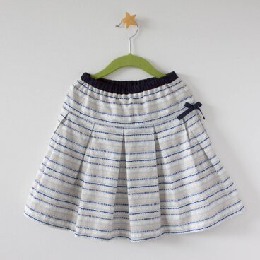 タックスカート（ポケットつき）　size120　ネイビー