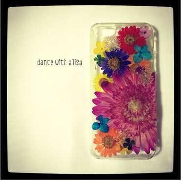 iPhoneケース 《flower basket》