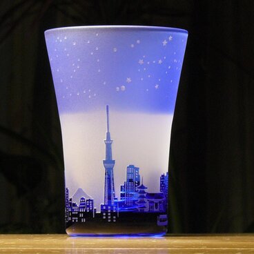 新★星降る街のタンブラー　～１２星座 　青（1個）