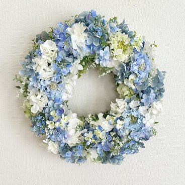 紫陽花リース VII「受注制作」