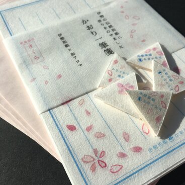 かおり一筆箋 さくらさくら（はなびら）