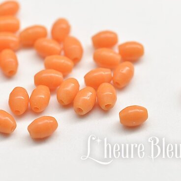 仏ヴィンテージ ライス型ネーフル6mm 30個セット B105096_060