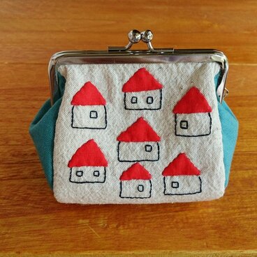 【受注製作】『赤い屋根のまち』がまぐち