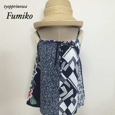 浴衣のキャミソール mix