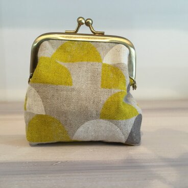 hanenがま口　小銭入れ