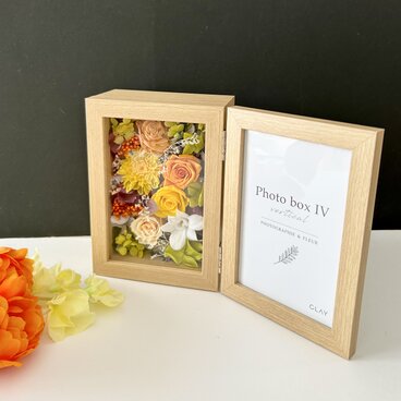 ご結婚お祝いや還暦古希喜寿米寿お祝い♡フォトフラワーフレーム「受注制作」