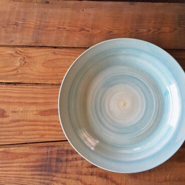 rim dish　ｰblueｰ