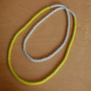 バイカラーネックレス W×Y