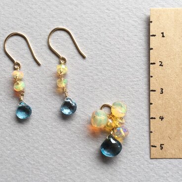 happysummersetロンドンブルートパーズ