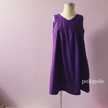 ノースリーブワンピース