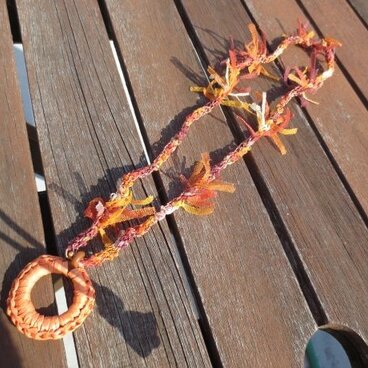 ほんのりサンバテイストな、グラスホルダー