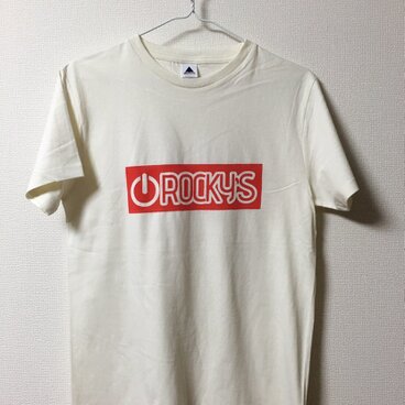 【Power on】Rocky's オリジナルTシャツ ナチュラル