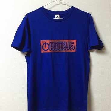 【Power on】Rocky's オリジナルTシャツ ブルー