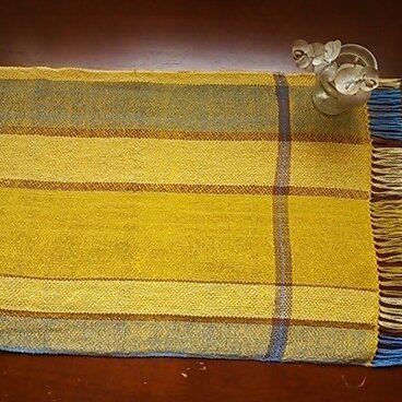 ＊手織り＊　プレイスマット　芽吹き