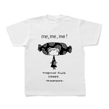 キャラクターTシャツ/Tropical fruit candy