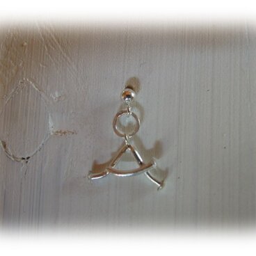 「釘っ子」（NO.02） シルバーピアス（AG925）