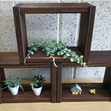 アンティーク風・ディスプレイボックス