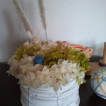 お月見アレンジメント