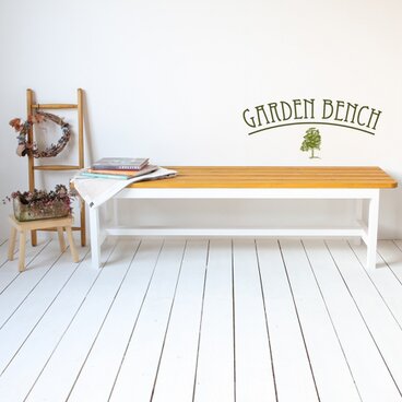 オーダー製作♪　SPF材のガーデンベンチ　ガーデニングに♪