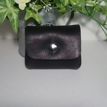 プチアコーディオン♪　（ソフトレザー　黒シボシュリンク）