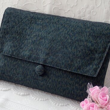 御朱印帳入れ・1冊用・手織り紬