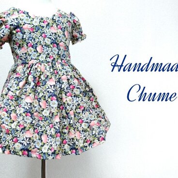 りんごといちごのワンピース